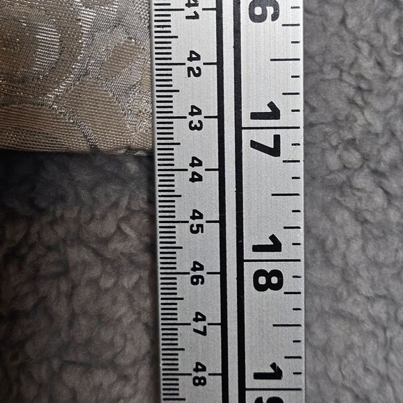 VTG Banana Republic Metallic 12 Mini Skirt Brocade Art core Holiday Glam - Picture 13 of 16